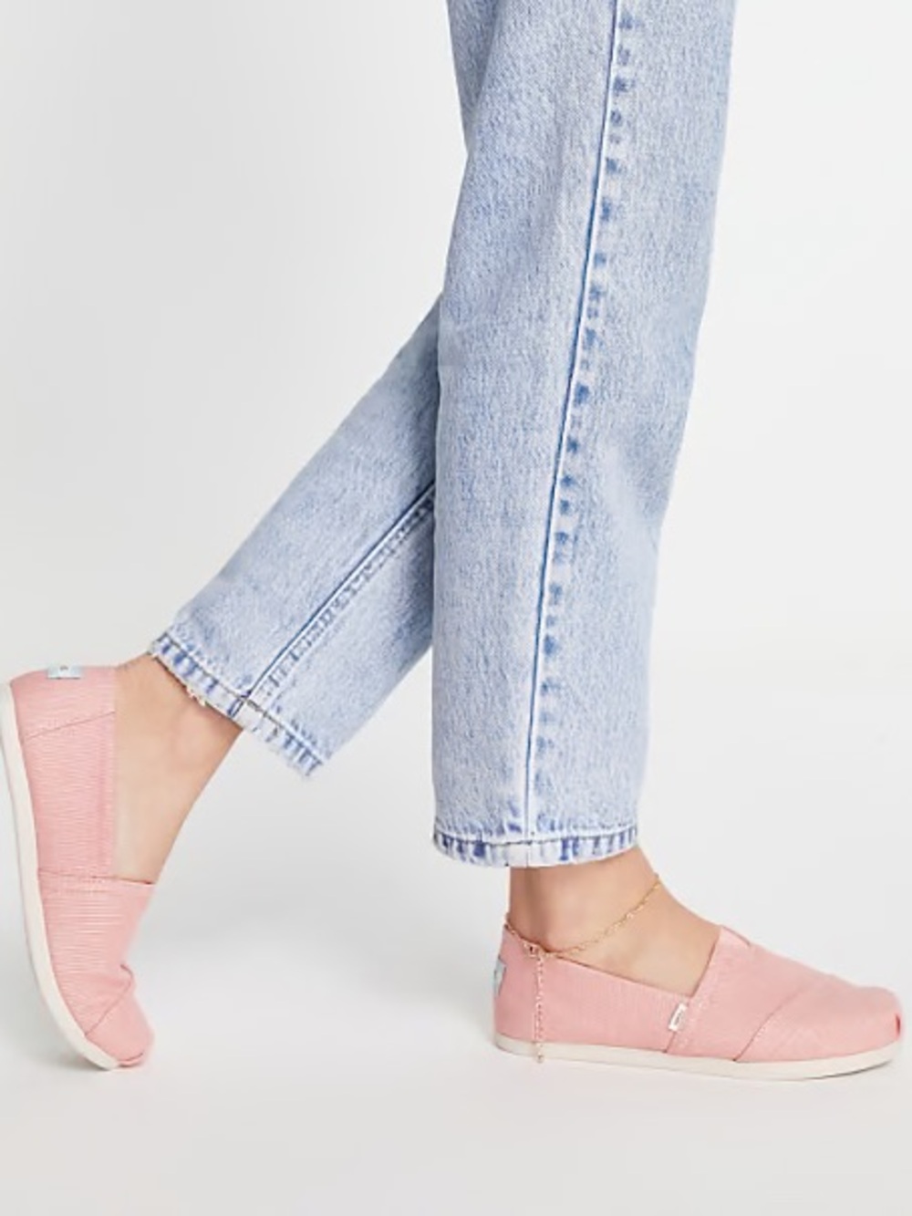NWT* TOMS Coral Alpargata slip on Shoes sz 9.5